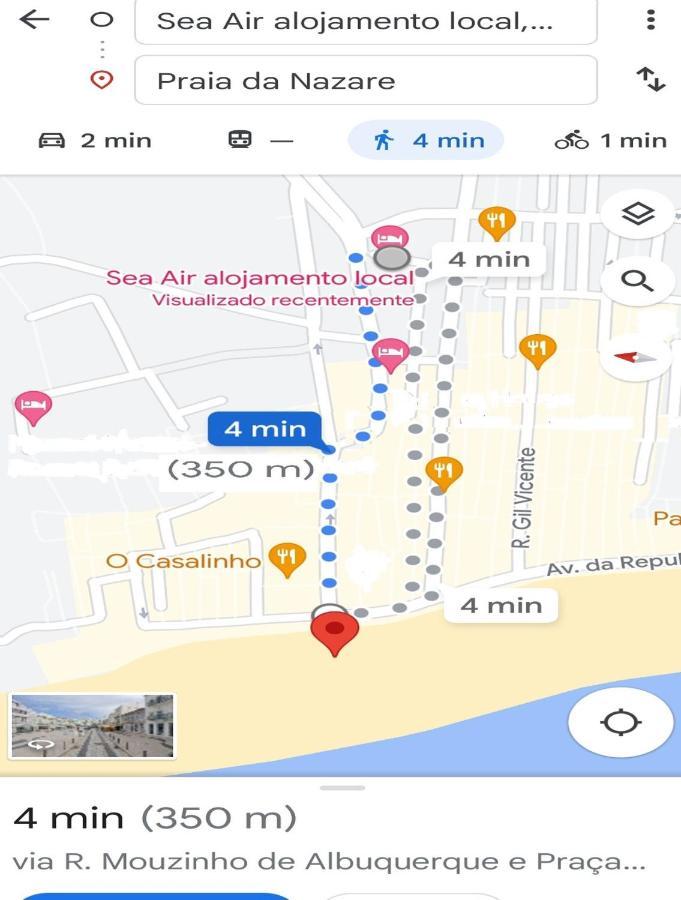 Sea Air Alojamento Local Nazaré Zewnętrze zdjęcie